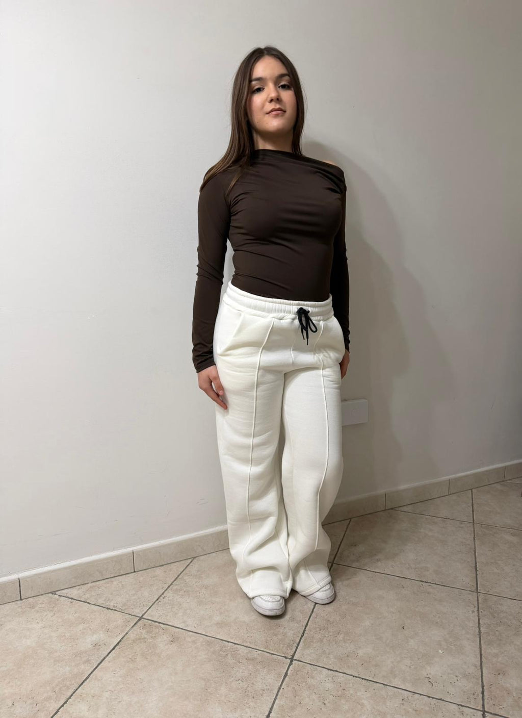 Pantalone Essential White