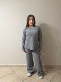 Coordinato In Lana Grey
